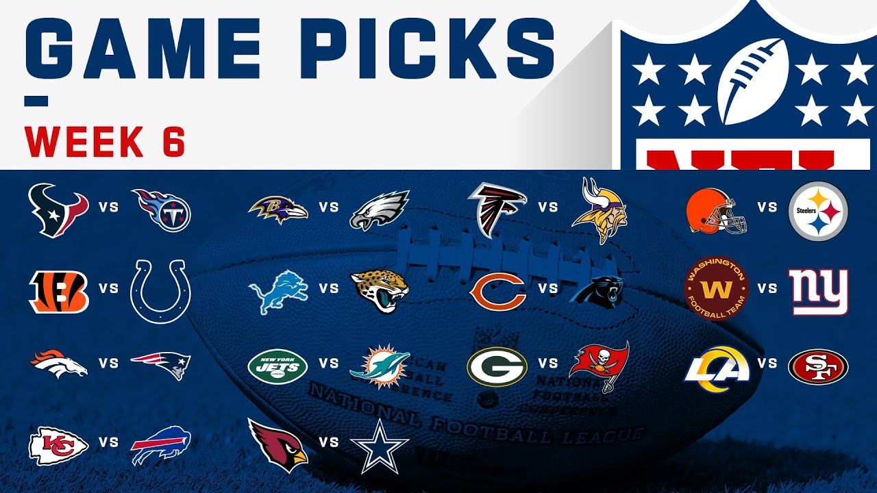 NFL Week 6 Picks 2022 